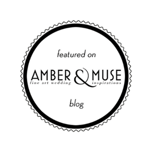 Amber and Muse wedding magazine featured Charlotte Poésie weddings